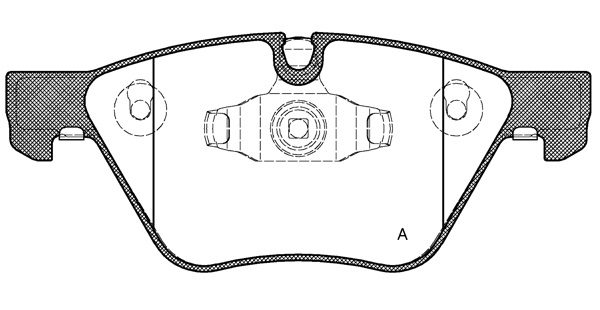 Pastiglia Freno - Set Bmw-Jag - BPA1052.10