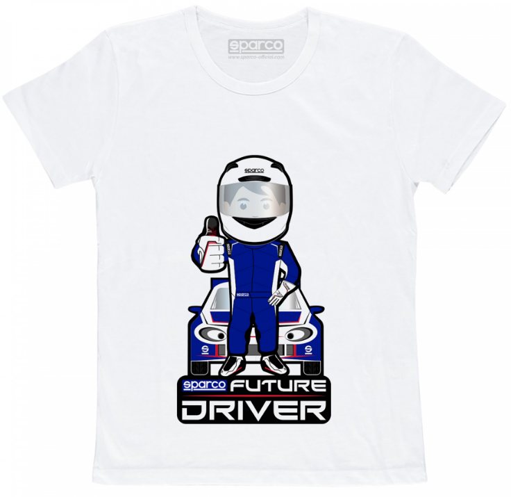 t-shirt future driver white