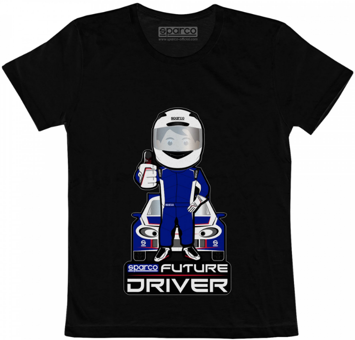 t-shirt future driver black