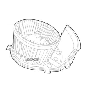 DENSO DEA09204 Ventilatore abitacolo per  Renault CLIO III