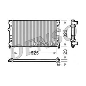 DENSO DRM32006 RADIATORE VW GOLF III 18 / 19 TDI / VENT
