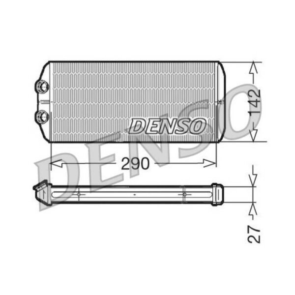 DENSO DRR07005 RISCALDATORE  Citroen Peugeot NUOVA BERLINGO/PARTNE