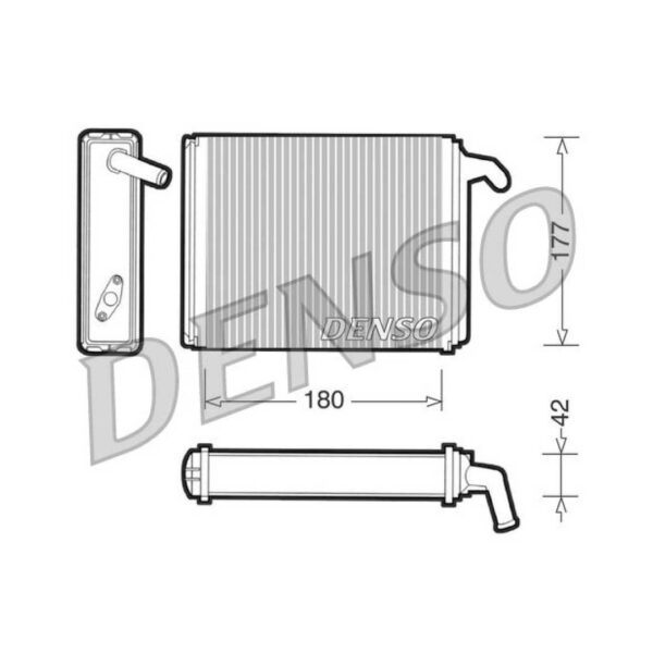 DENSO DRR09041 RISCALDATORE  Fiat panda