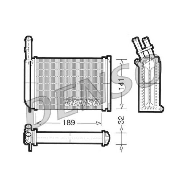 DENSO DRR10001 RISCALDATORE Ford Fiesta