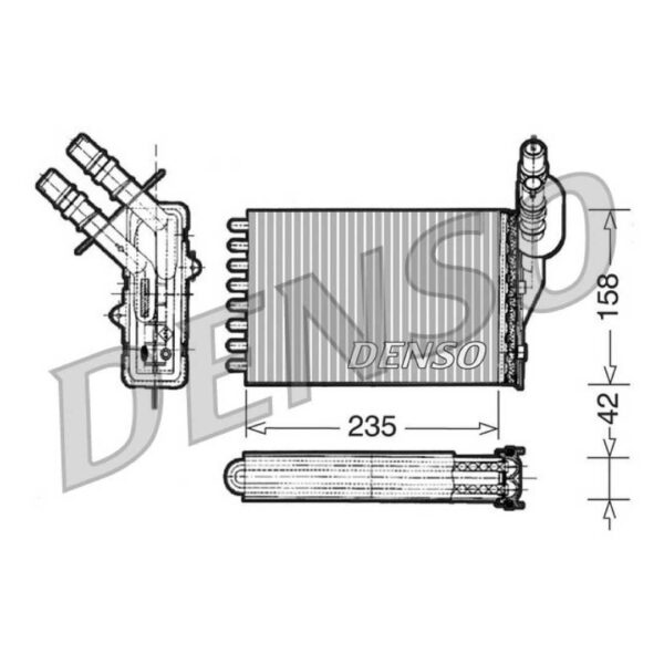 DENSO-DRR23001-RISCALDATORE--Renault-CLIO
