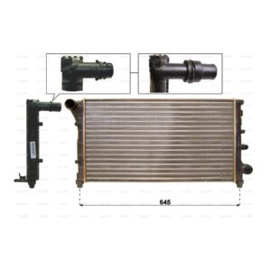 FRIGAIR-0104.3118-Radiatore-motore-per-FIAT-Panda-II