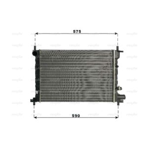FRIGAIR-0105.3063-Radiatore-motore-per-FORD-FIESTA,-PUMA