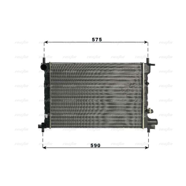 FRIGAIR-0105.3063-Radiatore-motore-per-FORD-FIESTA,-PUMA