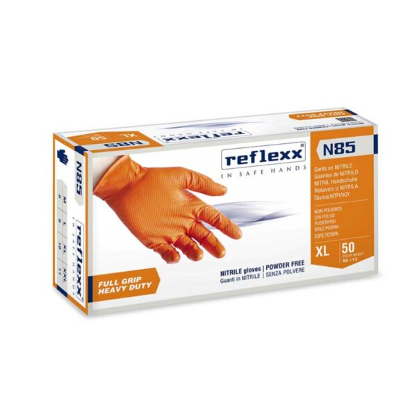 Guanti-in-Nitrile-monouso-50-PCS-REFLEXX-n85-arancio-4