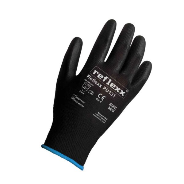 Guanti-in-Poliuretano-Reflexx-PU131-Neri-da-lavoro-2