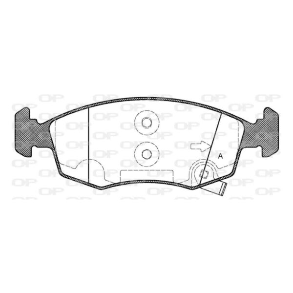 Pastiglia Freno BPA0172.50