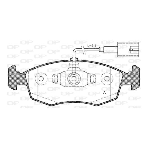Pastiglia Freno BPA0172.52