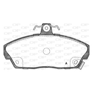Pastiglia Freno BPA0337.02