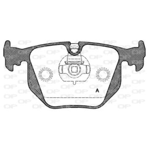 Pastiglia Freno BPA0381.30