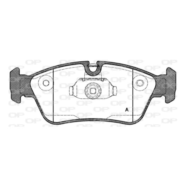 Pastiglia Freno BPA0384.40