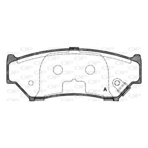 Pastiglia Freno BPA0389.12