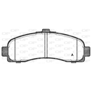 Pastiglia Freno BPA0431.10