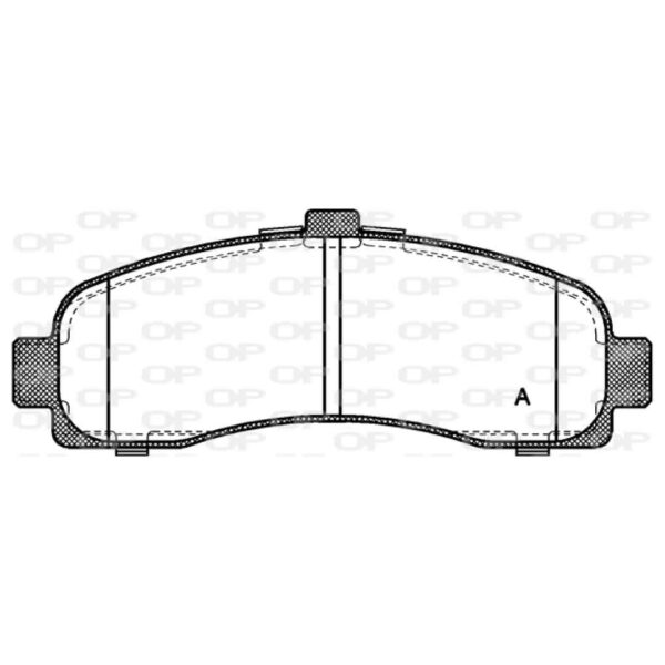 Pastiglia Freno BPA0431.10