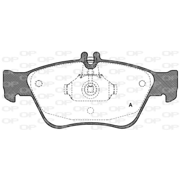 Pastiglia Freno BPA0586.00