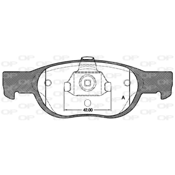Pastiglia Freno BPA0588.10