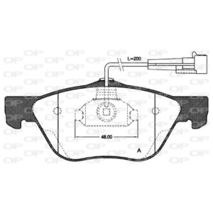 Pastiglia Freno BPA0589.02
