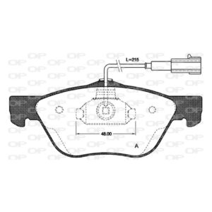 Pastiglia Freno BPA0589.21