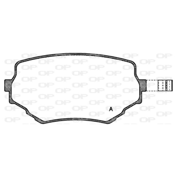 Pastiglia Freno BPA0594.02