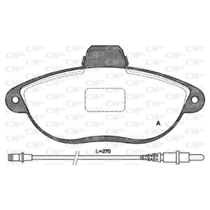 Pastiglia Freno BPA0602.02