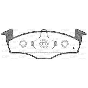 Pastiglia Freno BPA0609.10
