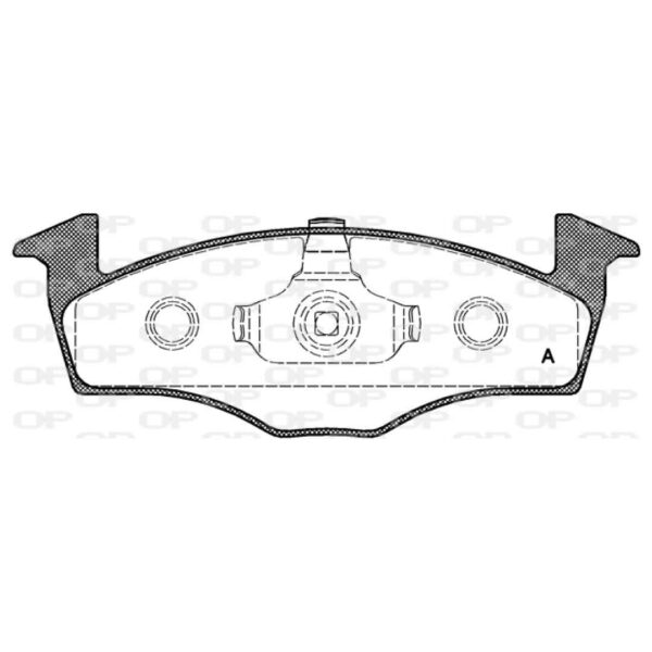 Pastiglia Freno BPA0609.20