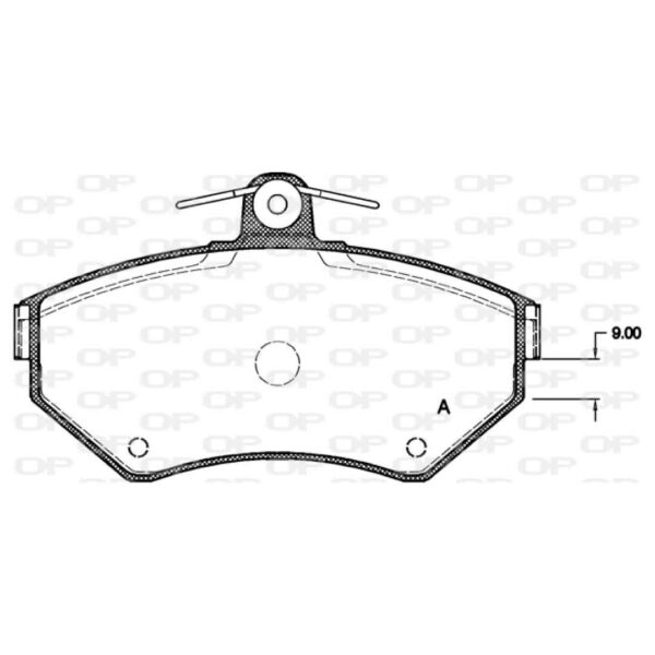 Pastiglia Freno BPA0631.00