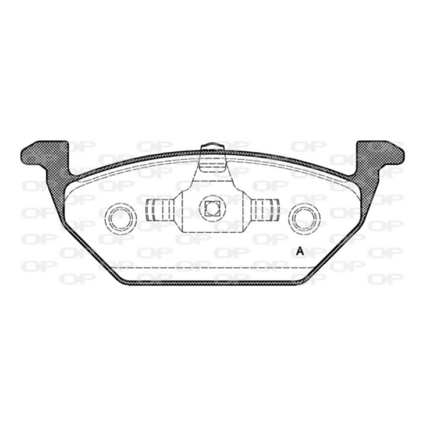Pastiglia Freno BPA0633.20