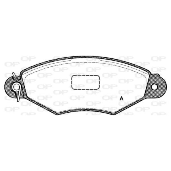 Pastiglia Freno BPA0643.00