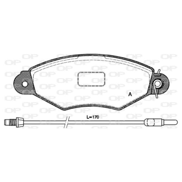 Pastiglia Freno BPA0643.01