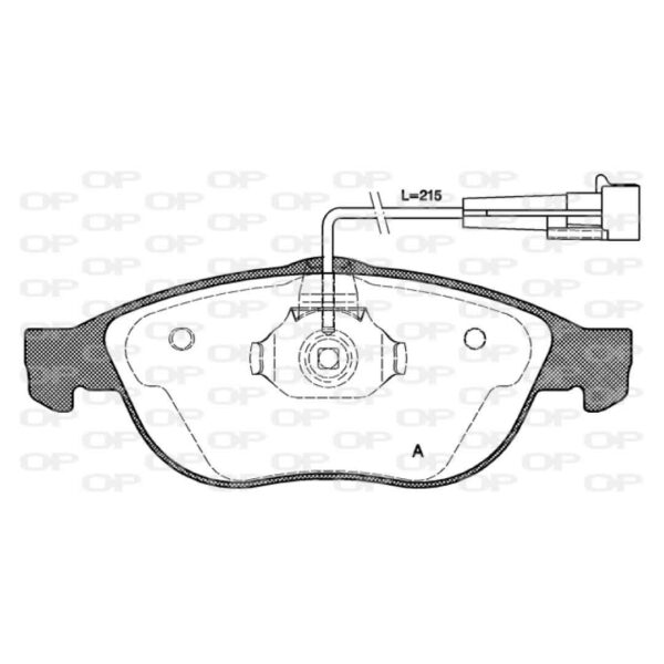 Pastiglia Freno BPA0660.02