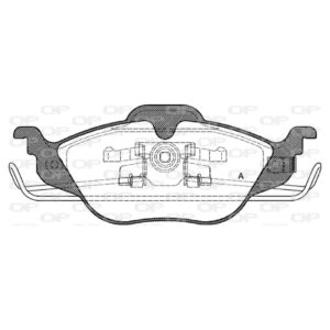 Pastiglia Freno BPA0684.02