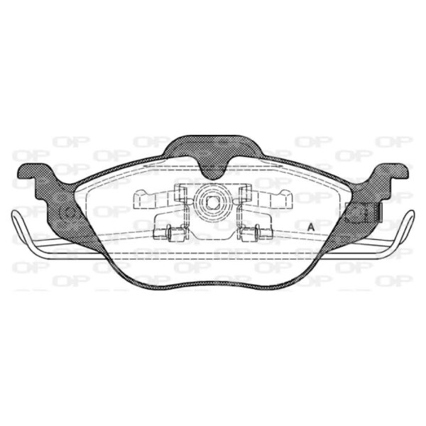 Pastiglia Freno BPA0684.02