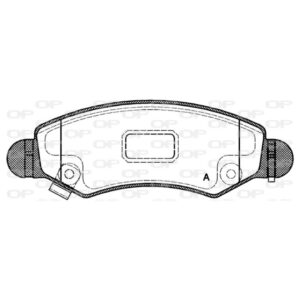 Pastiglia Freno BPA0702.21