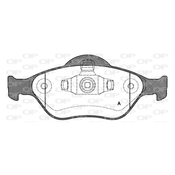 Pastiglia Freno BPA0766.00