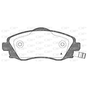 Pastiglia Freno BPA0774.02