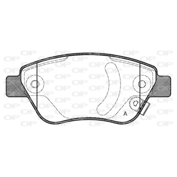 Pastiglia Freno BPA0858.31