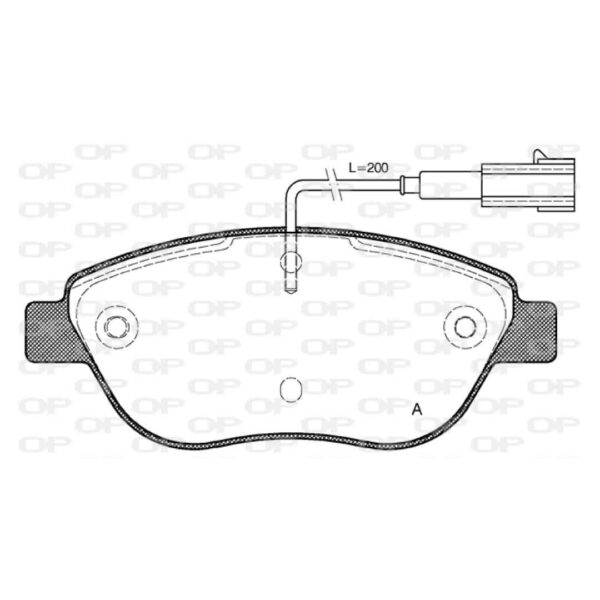 Pastiglia Freno BPA0859.01
