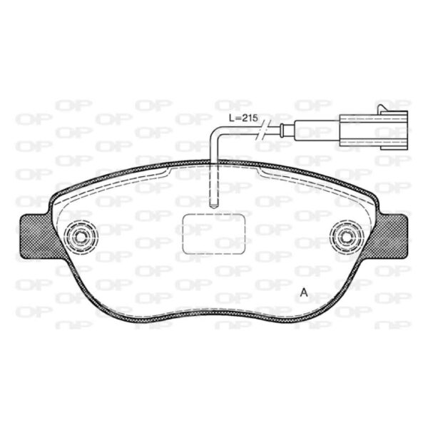 Pastiglia Freno BPA0859.11