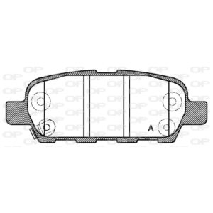 Pastiglia Freno BPA0876.01