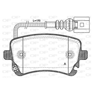 Pastiglia Freno BPA0897.11