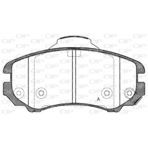 Pastiglia Freno BPA0953.02