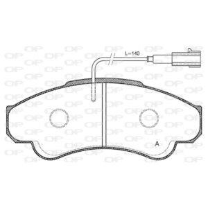 Pastiglia Freno BPA0959.01