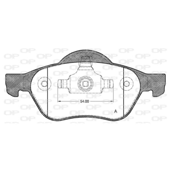 Pastiglia Freno BPA0962.00
