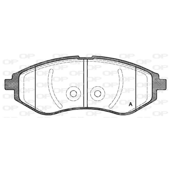 Pastiglia Freno BPA0986.00