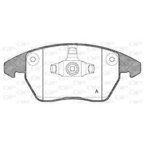 Pastiglia Freno BPA1030.10